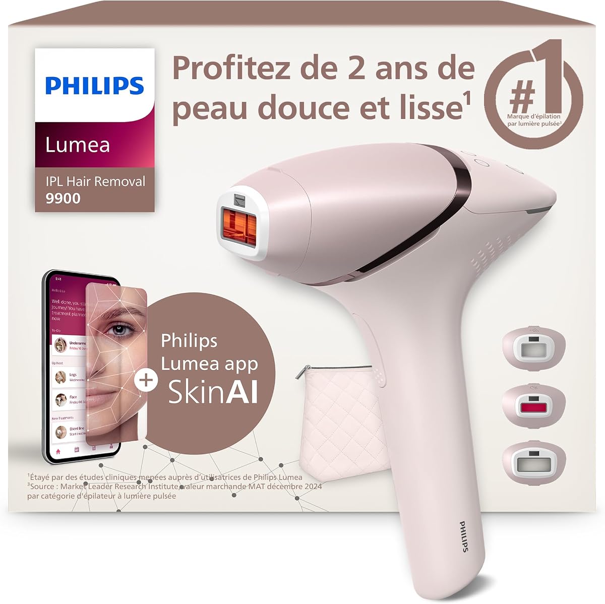 Épilateur IPL Philips Lumea série 9900